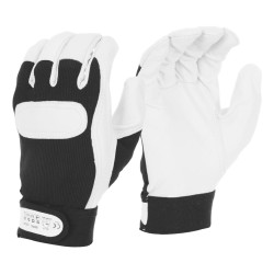 Click Velcro Leather Gloves
